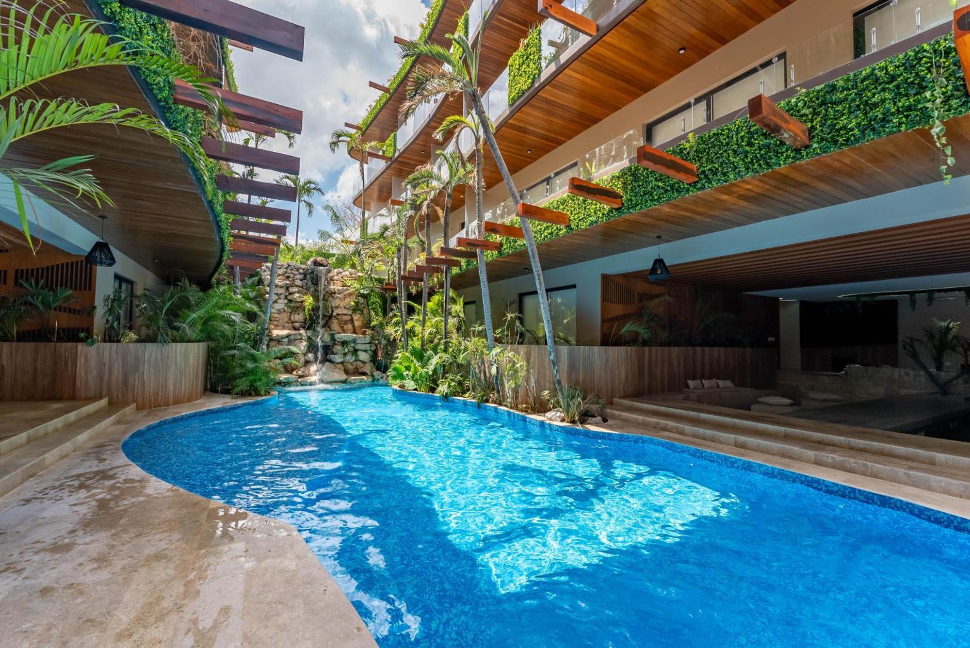 Menesse Apartments Tulum Pueblo Buitenkant foto