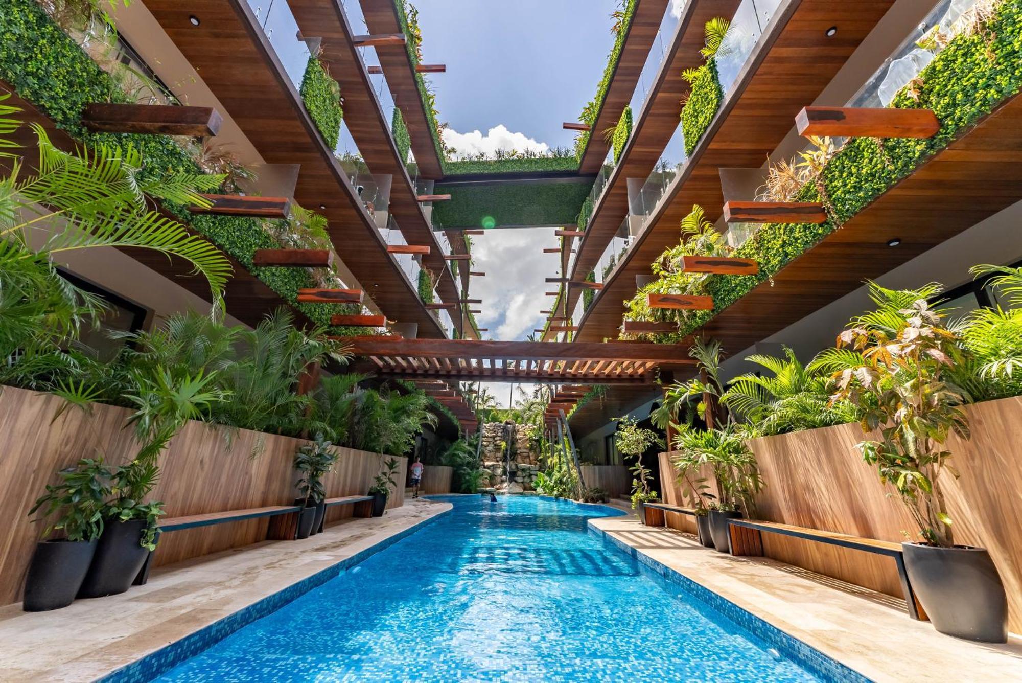 Menesse Apartments Tulum Pueblo Buitenkant foto