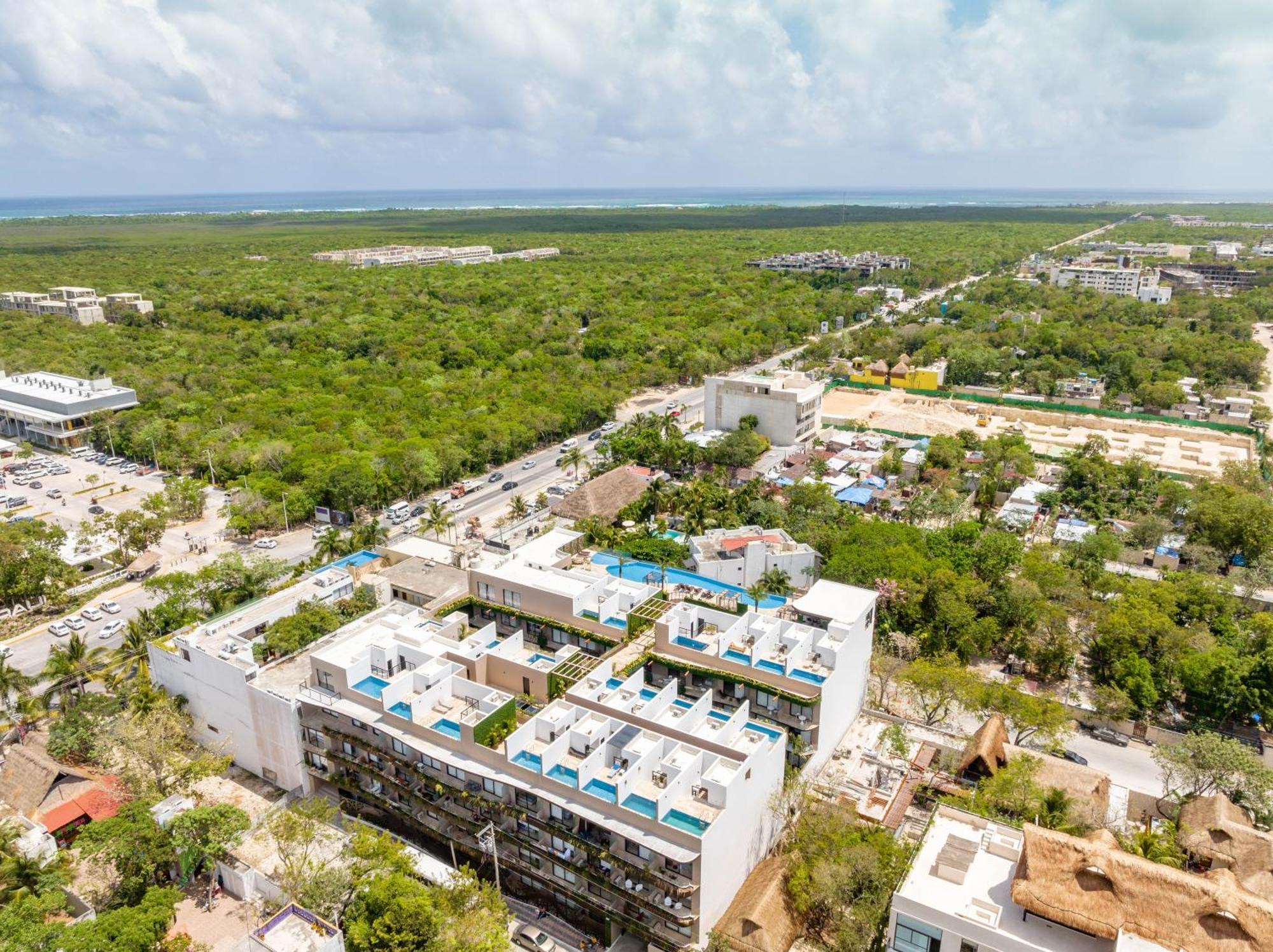 Menesse Apartments Tulum Pueblo Buitenkant foto
