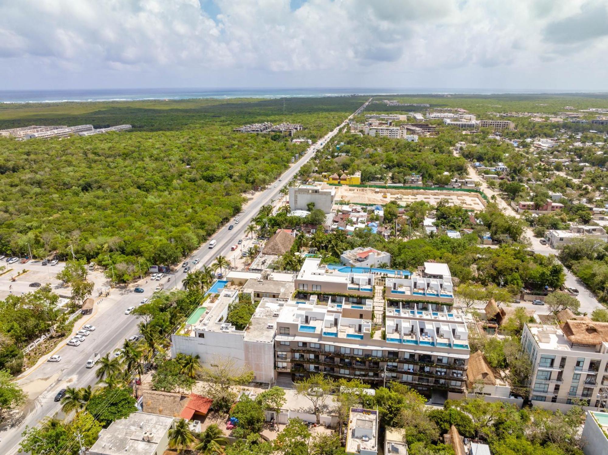 Menesse Apartments Tulum Pueblo Buitenkant foto